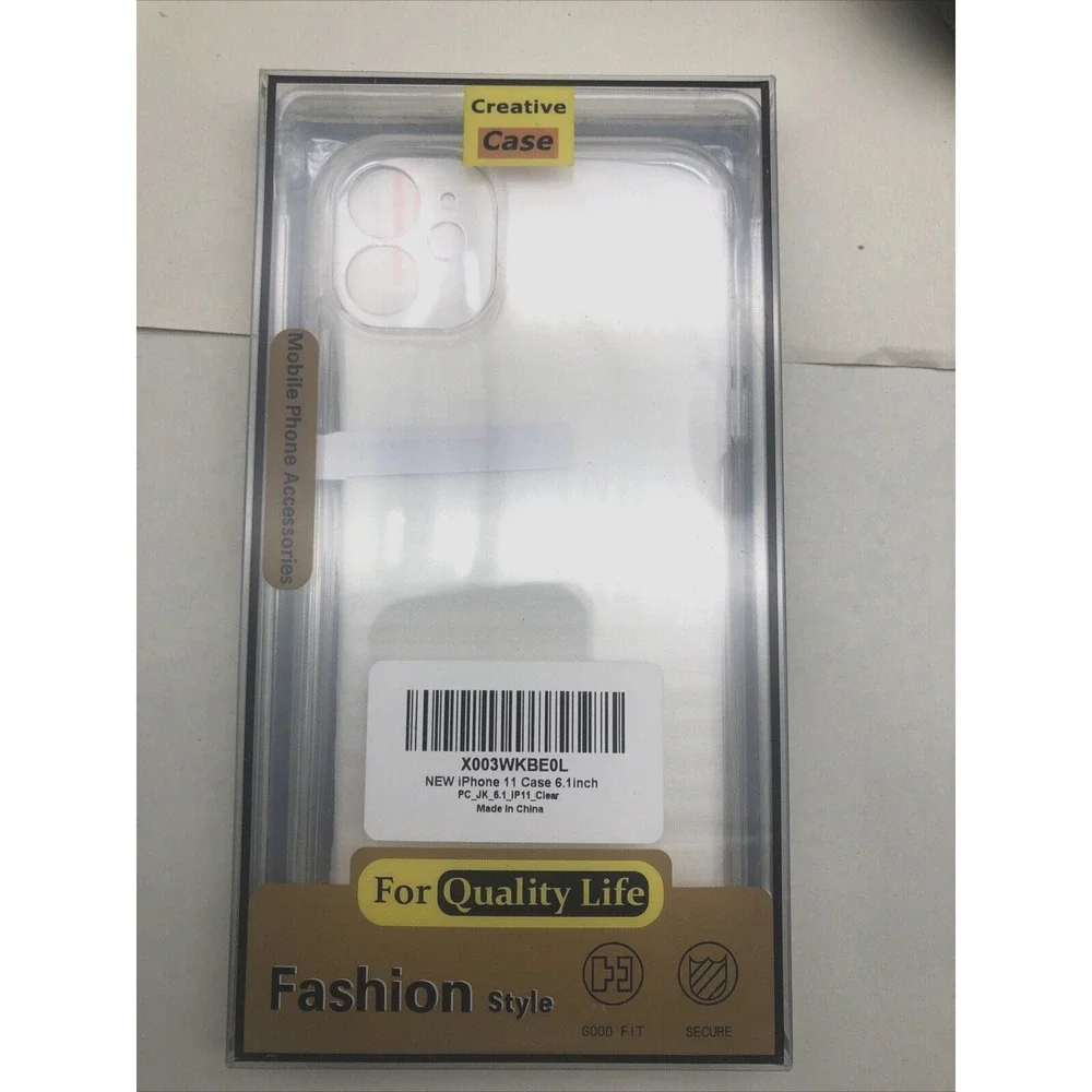 Compatible with iPhone 11 Case, and [2 x Tempered Glass Screen 6.1 Inch Clear..
